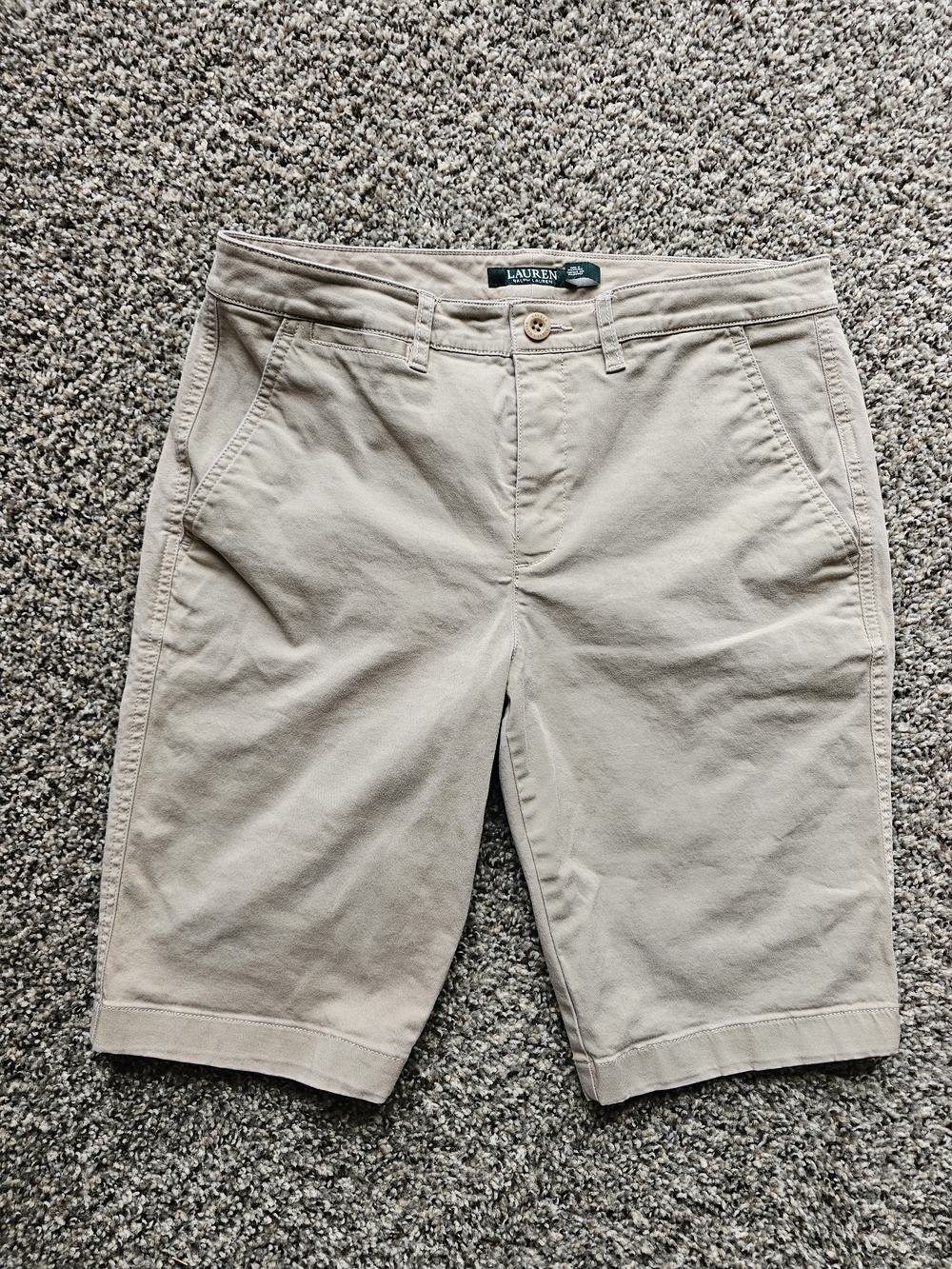 Lauren Ralph Lauren Men's Khaki Chino Shorts